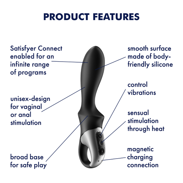 Wibrator Heat Climax Connect App Satisfyer