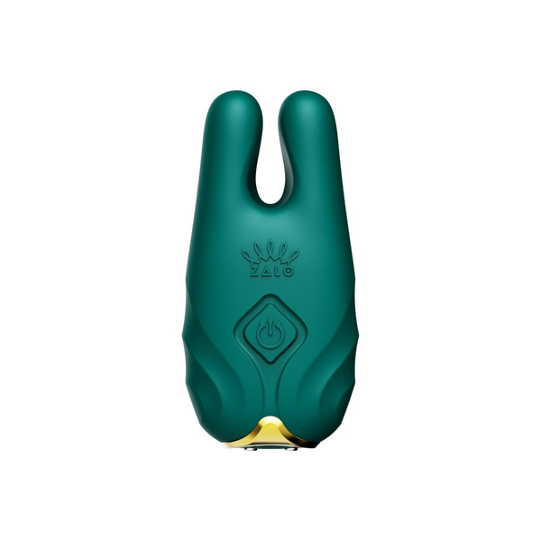 Vibrating Nipple Clamps Nave Turquoise Green Zalo