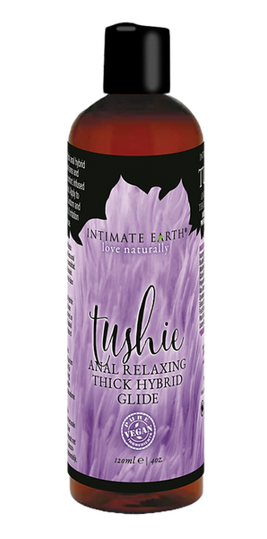 Intimate Earth lubricant Tushie Hybrid Anal Relax Glide 120ml