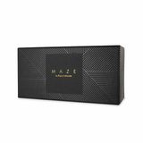 Kajdanki na nadgarstki Maze Wide Cuffs Black Bijoux Indiscrets