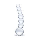 Kulkowe Szklane Dildo Do Stymulacji Punktu G Curved S Beaded Dildo Glas