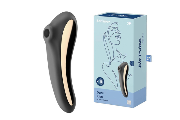  Dual Kiss Black Satisfyer