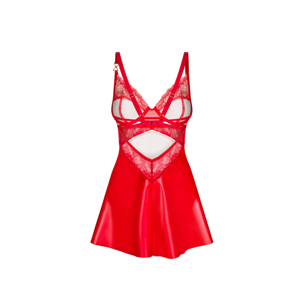 Aliosa Chemise & Thong L/XL Obsessive