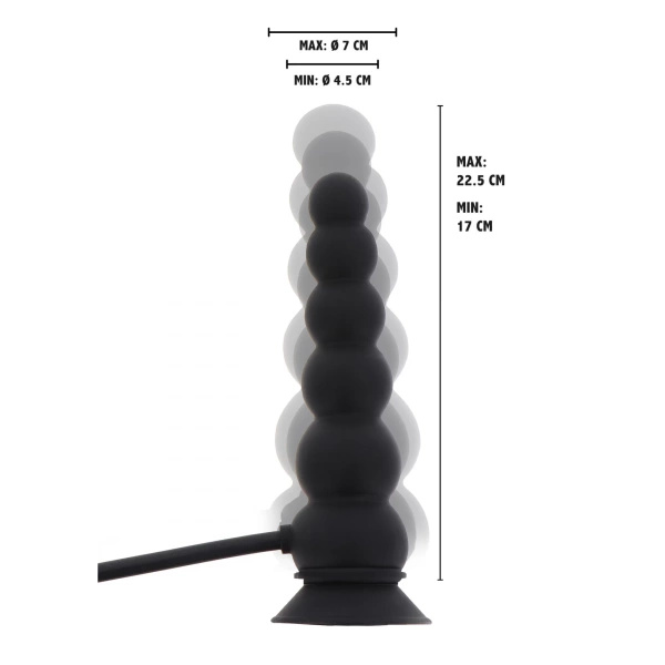 Extreme Inflatable Suction Base Plug Hidden Desire