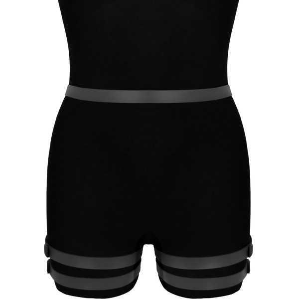 Leather belt Amelia black