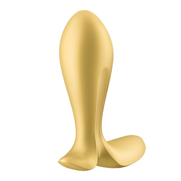 Wibrujący korek analny Intensity Plug gold Satisfyer
