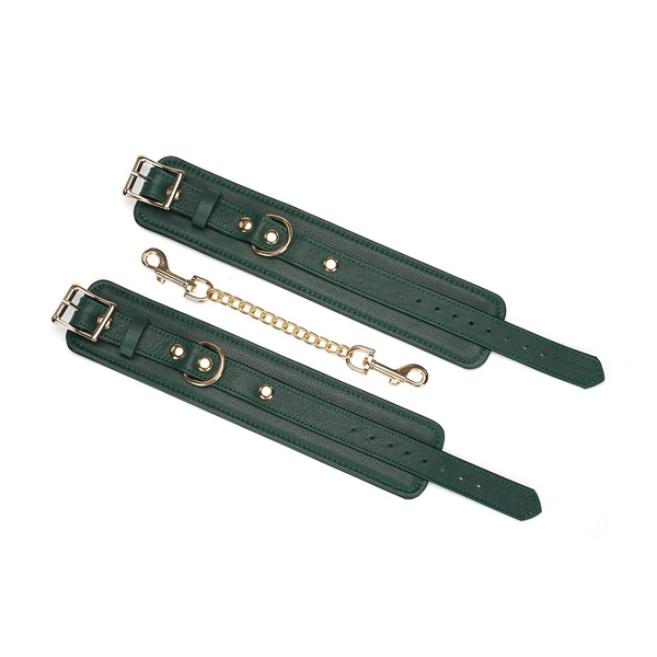 Mossy Chic Leather Wrist Cuffs Liebe Seele