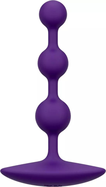 Amp Purple Anal Beads Romp