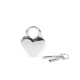 Liebe Seele Silver Heart Shape Padlock (2pcs a set)
