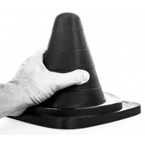 Anal plug AB68 Small Cone 19 x 13cm All Black