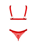 Koronkowy Komplet Bielizny Elianes Xl/2Xl Obsessive