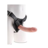 Uprząż Z Dildo King Cock Strap On Horness 8 Light Pipedream