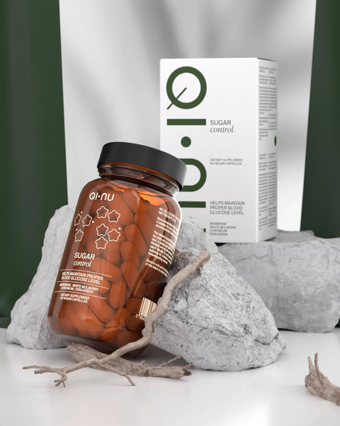 Suplement Diety 60 Kapsułek Sugar Control Qi-Nu