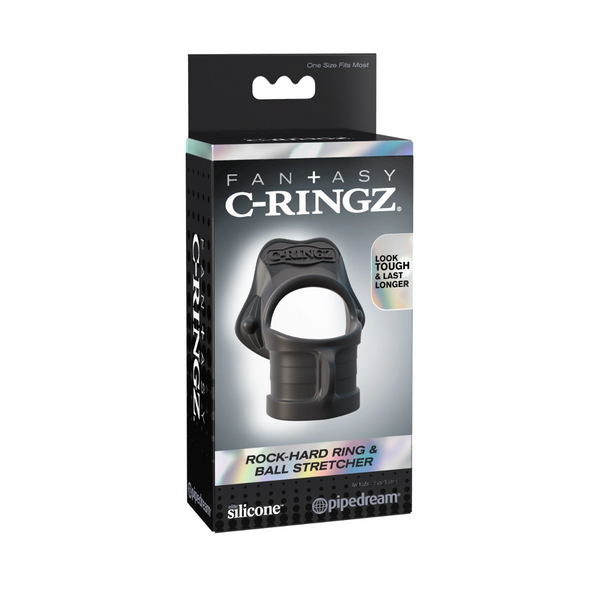 Pierścień Fantasy C-Ringz Rock Hard Ring & Ball Stretcher Pipedream