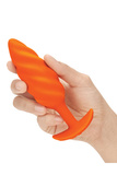 Korek analny Swirl Texture Plug Orange b-Vibe