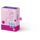 Kubeczki Menstruacyjne Feel Confident Menstrual Cup Set Satisfyer