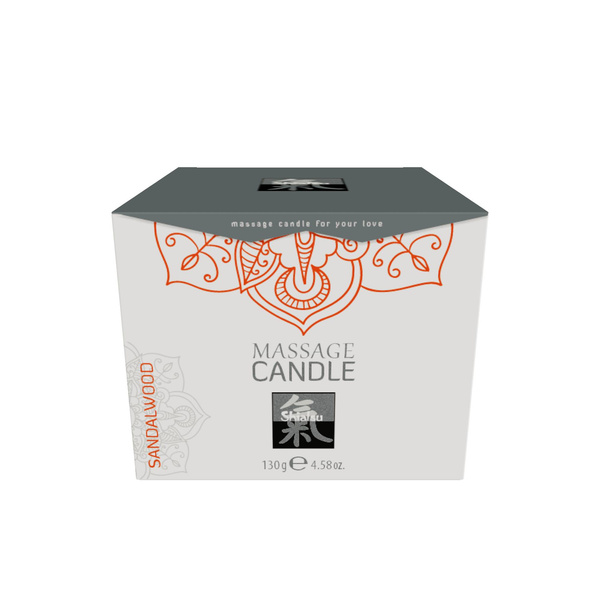 Massage Candle Sandalwood 130g Shiatsu