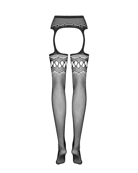 S214 Garter Stockings S/M/L Obsessive