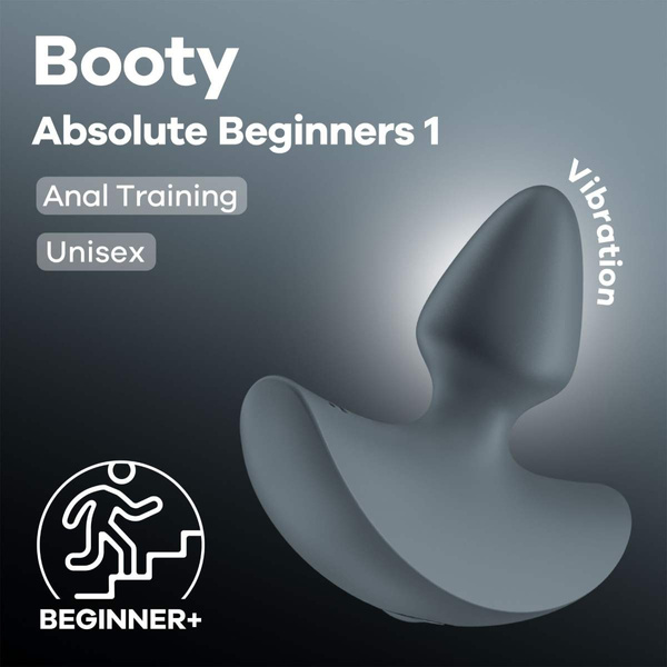 Vibrating anal plug Booty Absolute Beginners 1 Satisfyer