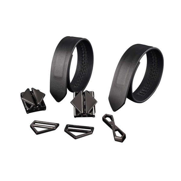 Kajdanki Ankle And Wrist Cuffs Set Black LOCKINK