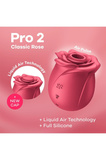 Stymulator łechtaczki Pro 2 Classic Rose Satisfyer