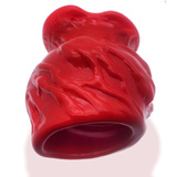 Pighole Squeal FF Veiny Hollow Plug Red Oxballs