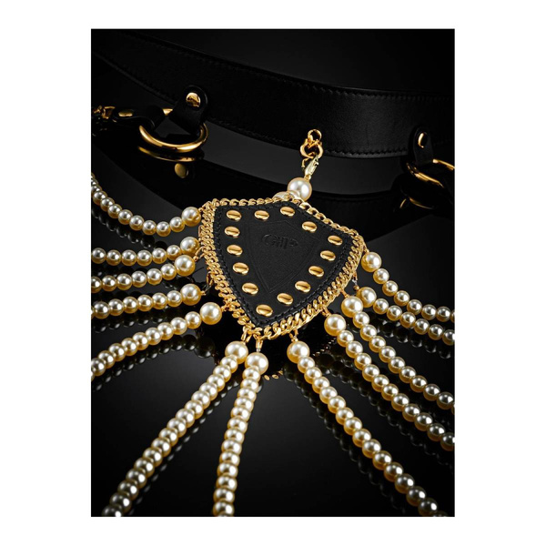 Obroża z perłami BDSM Pearl Pleasure Collar Guilty Pleasure 