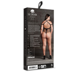 Body Leda XIII With Crossed Neckline Black Osx Le Désir