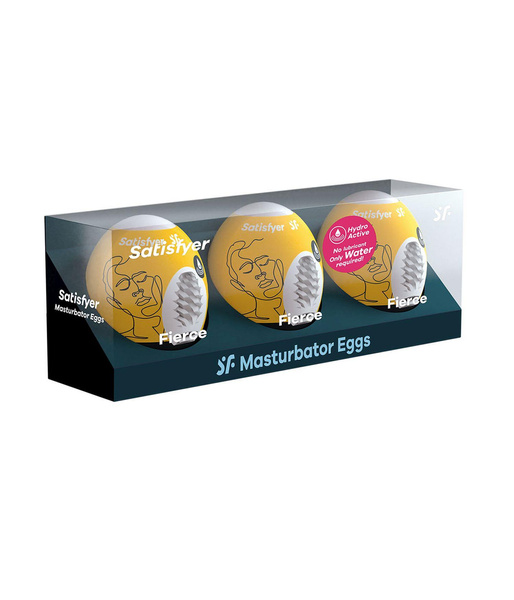 Zestaw masturbatorów Eggs set of 3 Fierce Satisfyer