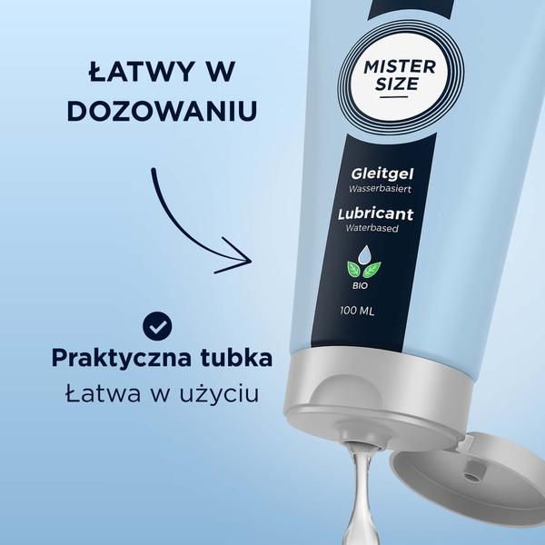 Organiczny lubrykant wodny Bio Lubricant 100ml Mister Size