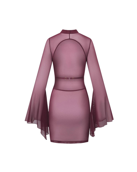 Mara Burgundy Sukienka M/L Promees