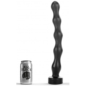 Dildo AB70 Big Hoser 38 x 4.5 cm All Black