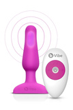 Korek analny Novice Plug Fuchsia b-Vibe