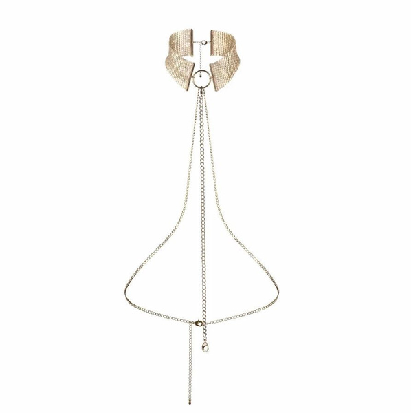 Desir Metallique Metallic Mesh Collar Bijoux Indiscrets