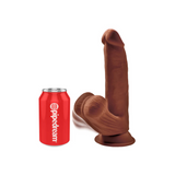 Dildo 20 Cm King Cock Triple Density Cock With Swinging Balls Pipedream