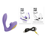 Double stimulator clitoris and G-spot Reverb Lilac Romp