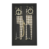 BDSM Ballroom Pearl Ankle Cuffs Guilty Pleasure