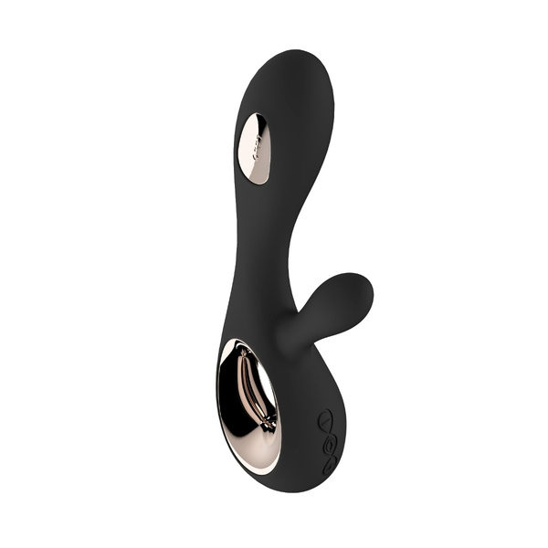 Wibrator Króliczek Soraya Wave Black Lelo