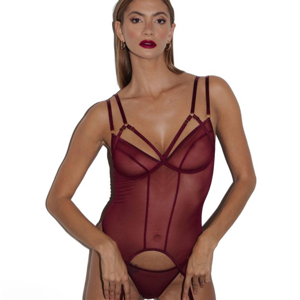 Promees Alita Burgundy body M/L