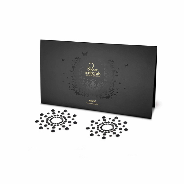  Mimi Black Nipple Cover Bijoux Indiscrets 