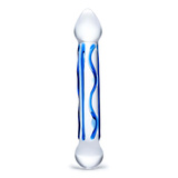 Szklane Dildo Ze Stymulującą Teksturą Full Tip Textured S Dildo Glas