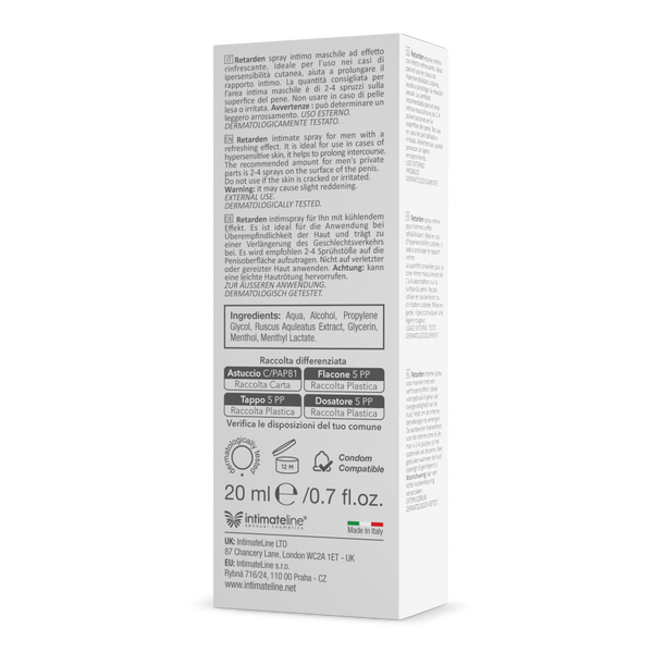 Chłodzący Spray Opóźniający R20 20Ml IntimateLine