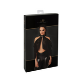 Top F349 Opium Bolero L Noir Handmade