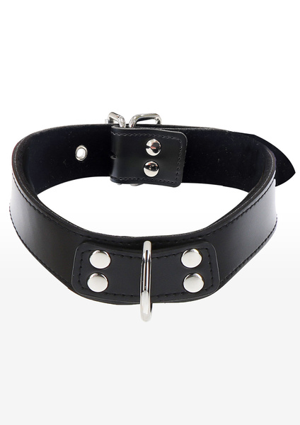 Taboom Elegant D-Ring Collar Black