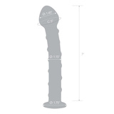 Żebrowane Szklane Dildo Mr. Swirly S Dildo Glas