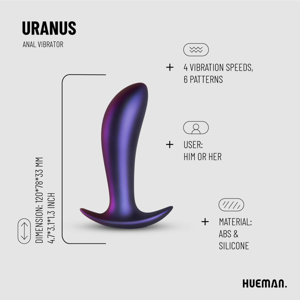 Wibrator Uranus Anal Vibrator Hueman