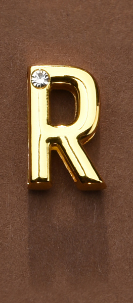 Letter for Personalizing Collar or Handcuffs Upko Letter R UPKO