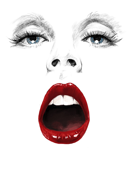 Niewidzialny Knebel Rozwieracz Upko Invisible Mouth Gag Black Straps UPKO