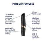 Stymulator łechtaczki Perfect Kiss Satisfyer