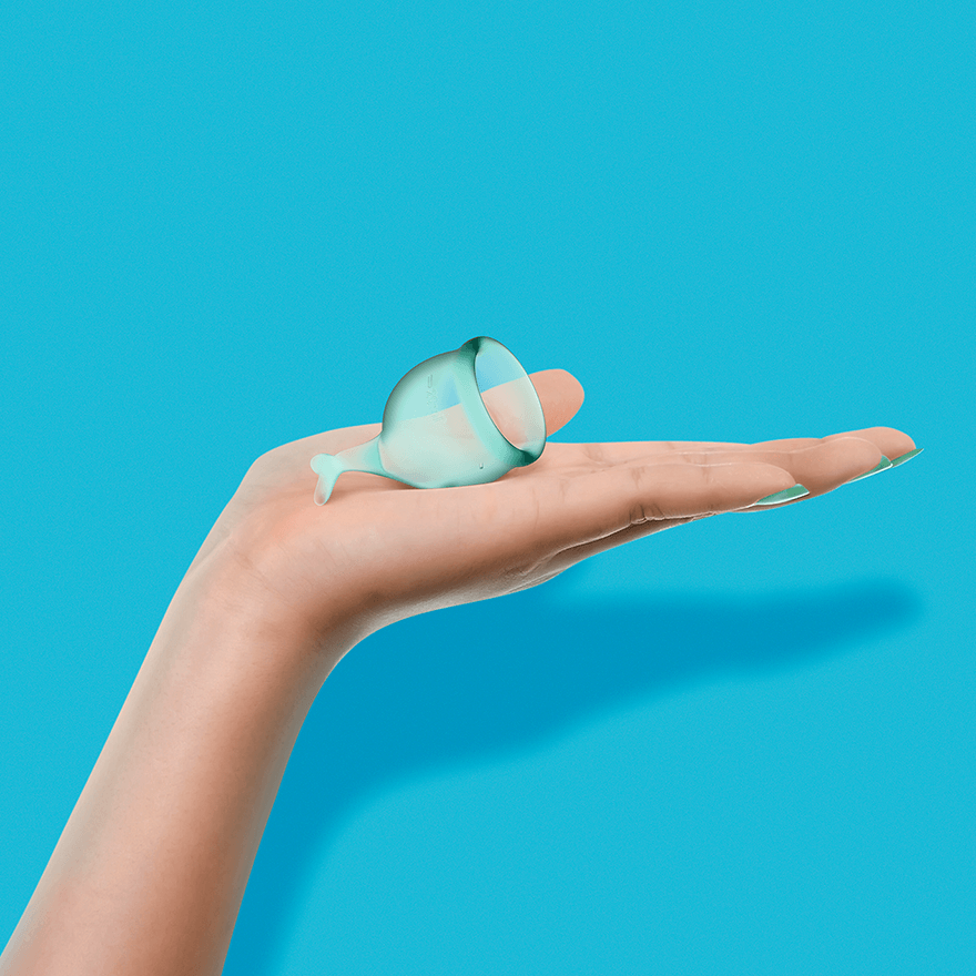 DOVELAND - Satisfyer Feel Secure sada menštruačných kalíškov tmavozelená